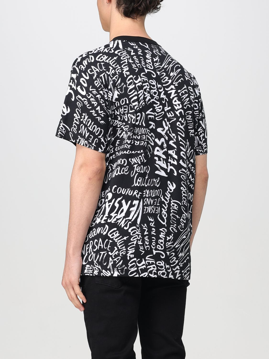 [VERSACE JEANS COUTURE] T-shirts Short Sleeve SS25 78GAH6R0JS440 L01