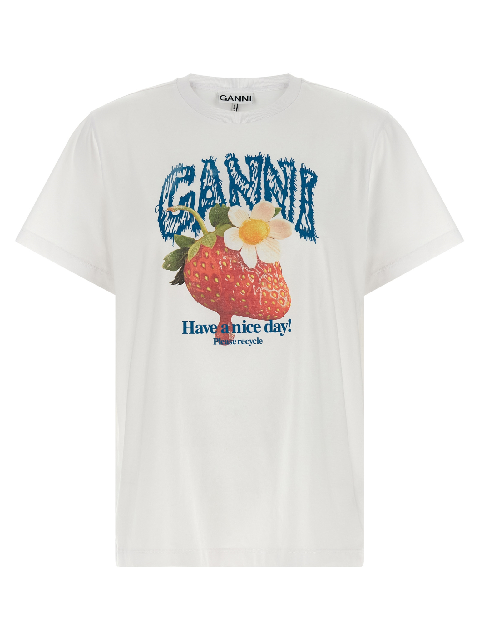 [GANNI] T-shirts Short Sleeve FW26 A1050201151