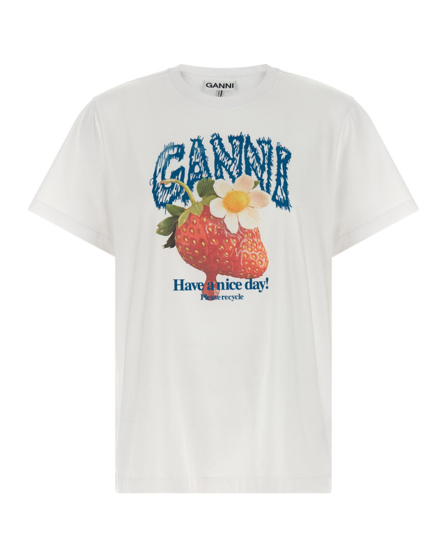 [GANNI] T-shirts Short Sleeve FW26 A1050201151