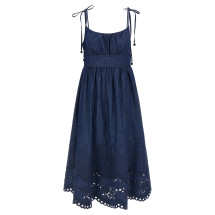 [Zimmermann] Sleeveless dress FW26 8319DSS263INK