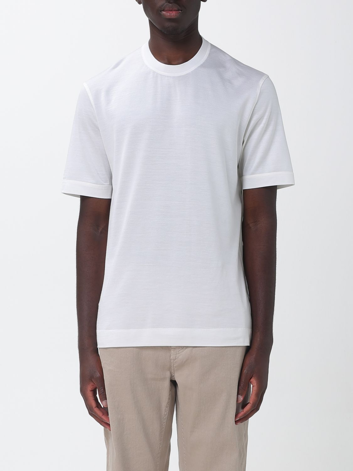[ZEGNA] T-shirts Short Sleeve SS26 H718UH386A3 N01