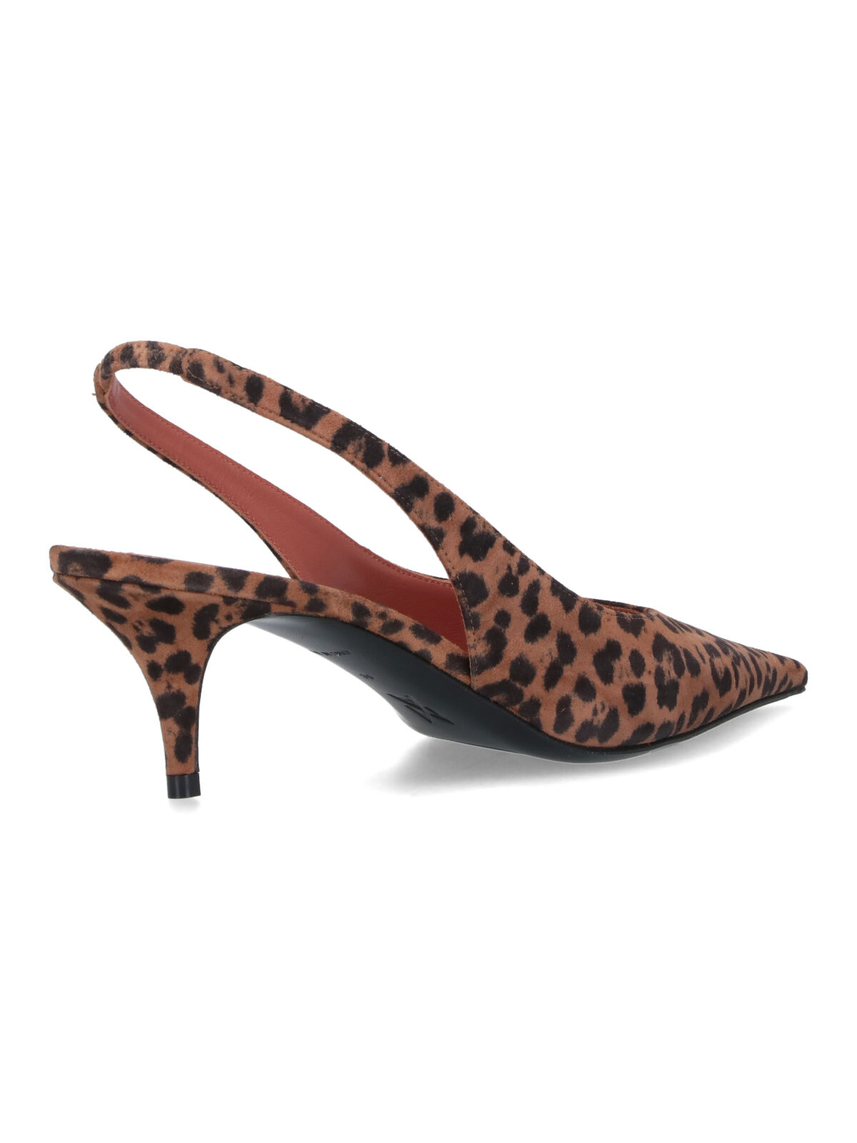 [Amina Muaddi] Pumps FW25 15S365620ANOLEOPARD PRINTED SUEDE