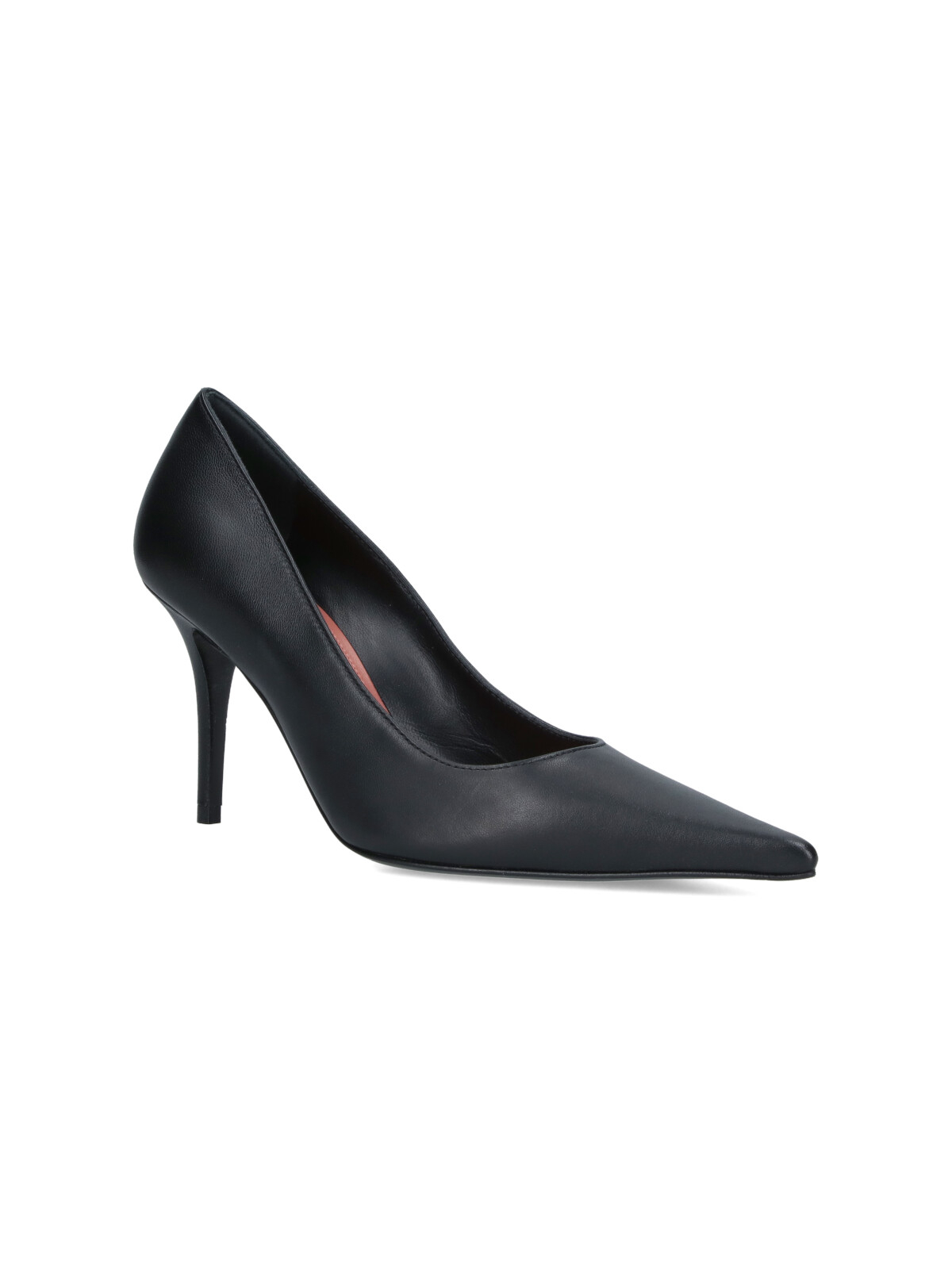 [Amina Muaddi] Pumps FW25 13S361065BARBLACK NAPPA