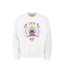 [Casablanca] Sweatshirt FW25 MPF25 JTP 293 03CASA WAY MOUNTAIN