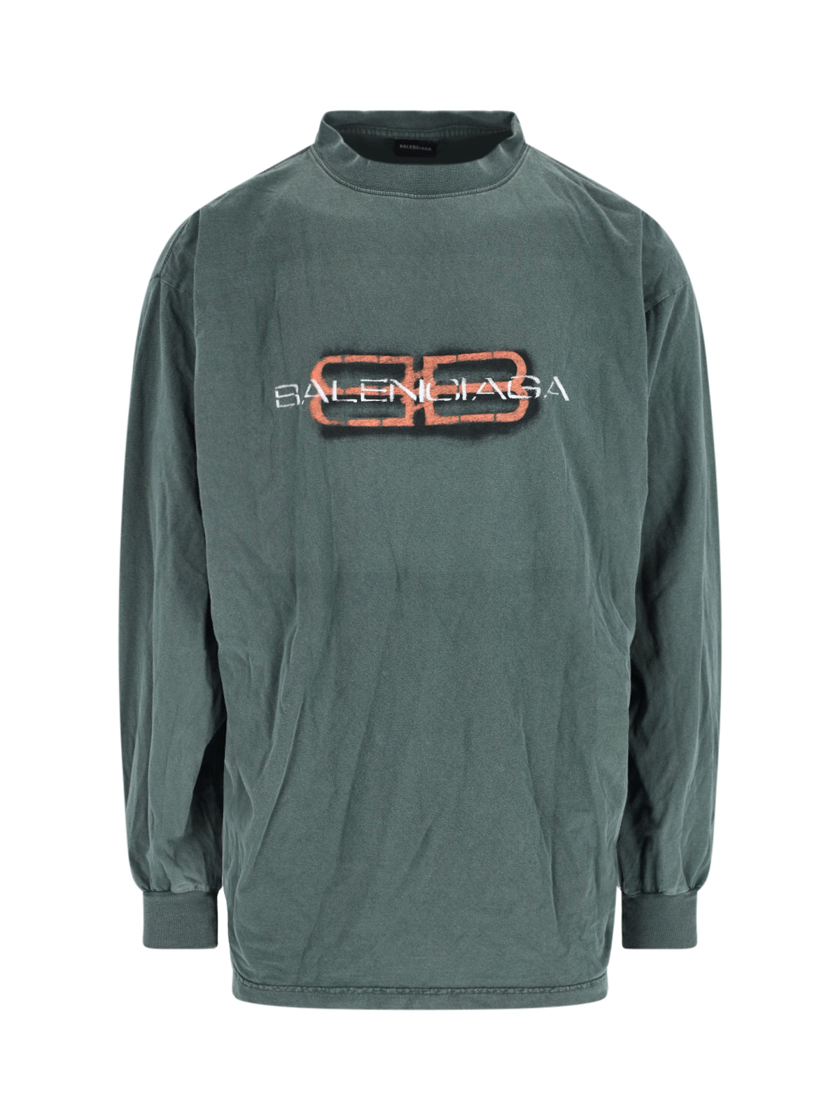 [Balenciaga] T-shirts Long Sleeve FW25 850404 TTVD63004