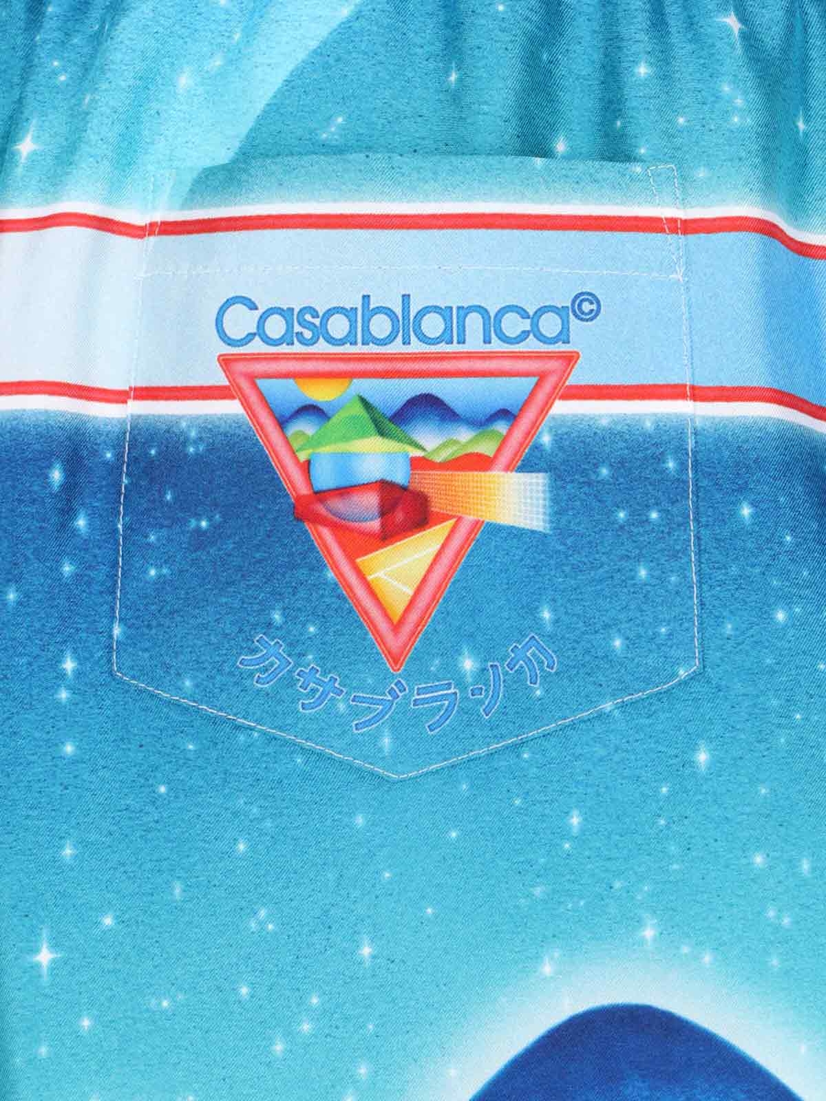 [Casablanca] Shorts FW25 MPF25 TR 012 07GALAXY COURT