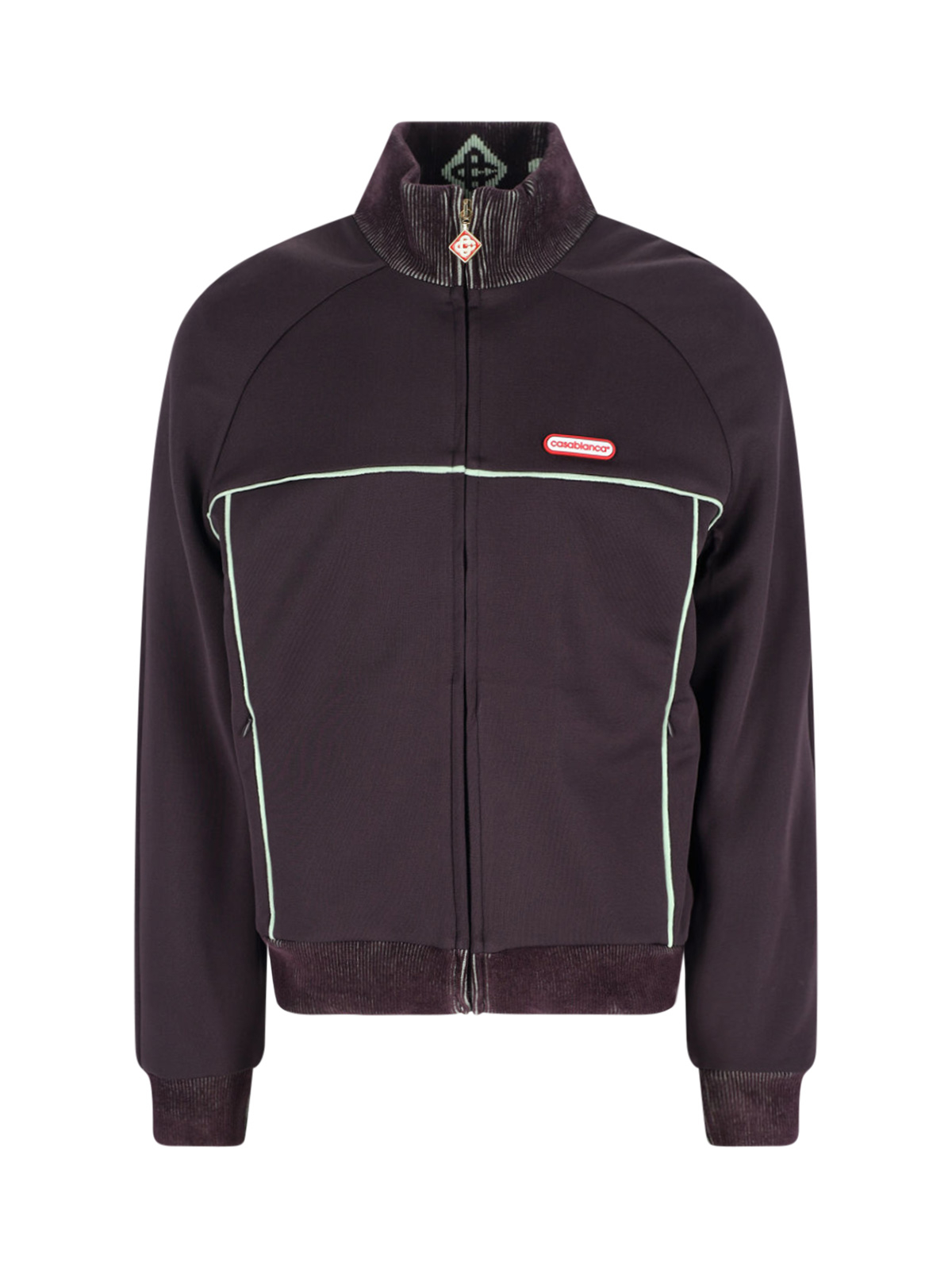 [Casablanca] Sweatshirt FW25 M AW25 JTP 422 01AUBERGINE