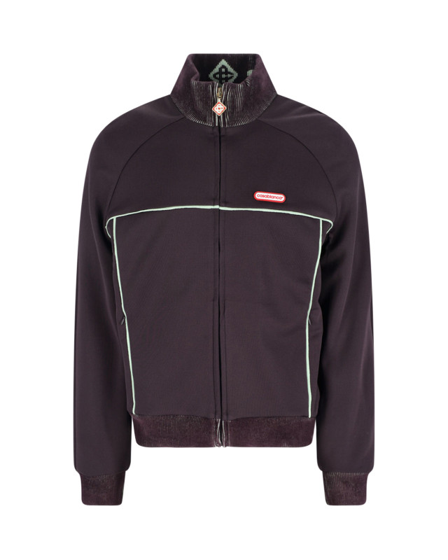 [Casablanca] Sweatshirt FW25 M AW25 JTP 422 01AUBERGINE