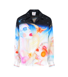 [Casablanca] Shirts Long Sleeve FW25 U MPF25 SH 006 02GALACTIC CONNECTION