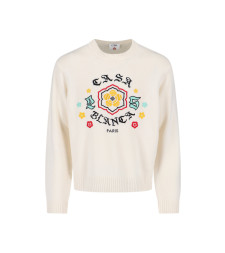 [Casablanca] Knitwear FW25 M AW25 KW 1105 01BOSOZUKU