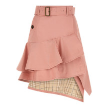 [Burberry] Midi skirt FW26 8129695BEGONIAPINK