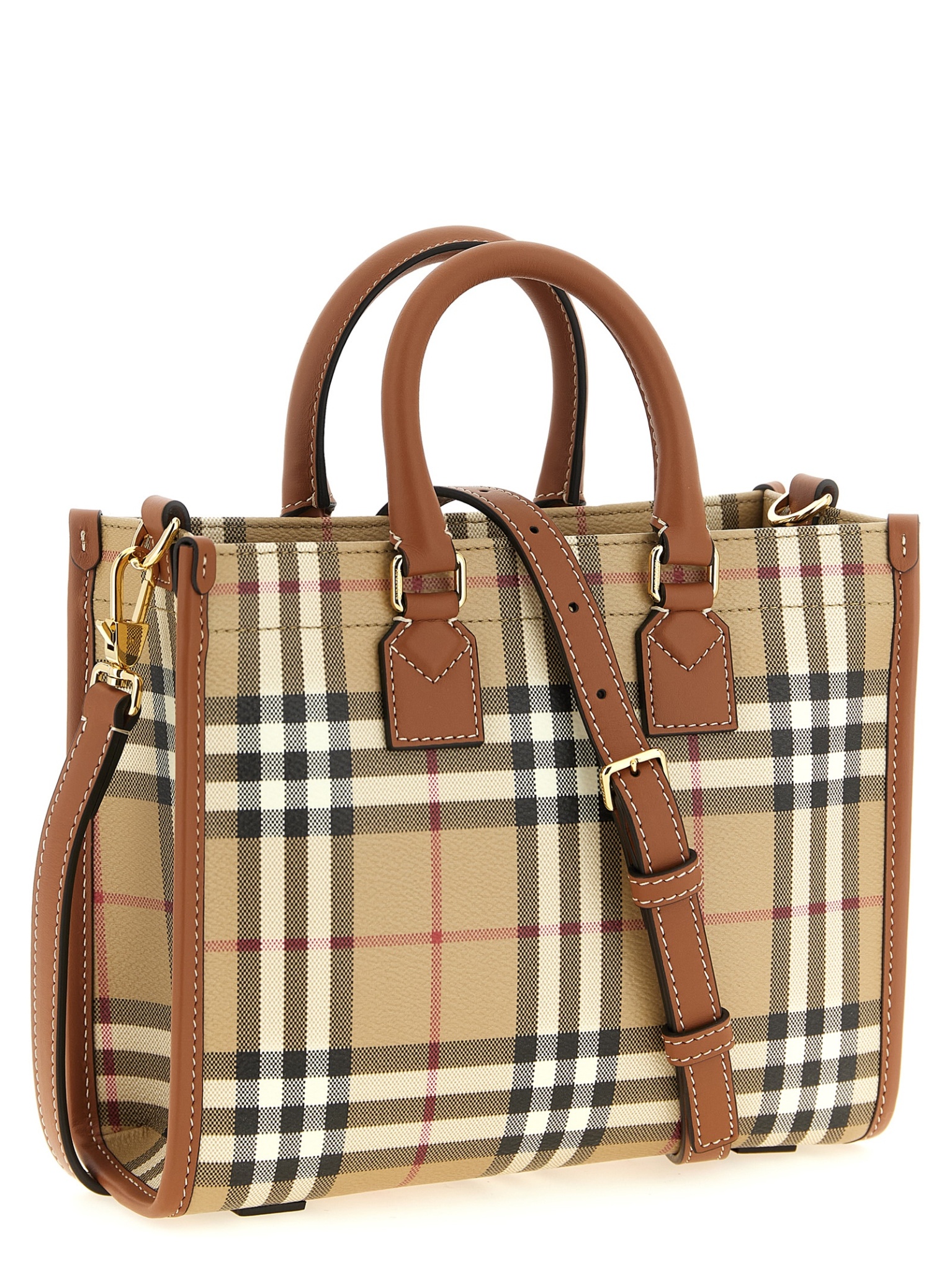 [Burberry] Tote bag FW26 8109793VNTGCHKBRIARBROWN