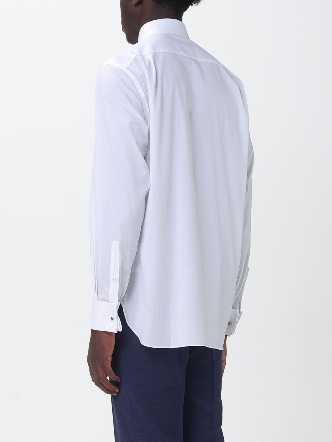 [ZEGNA] Shirts Long Sleeve SS26 9RS4PA301350A3 100