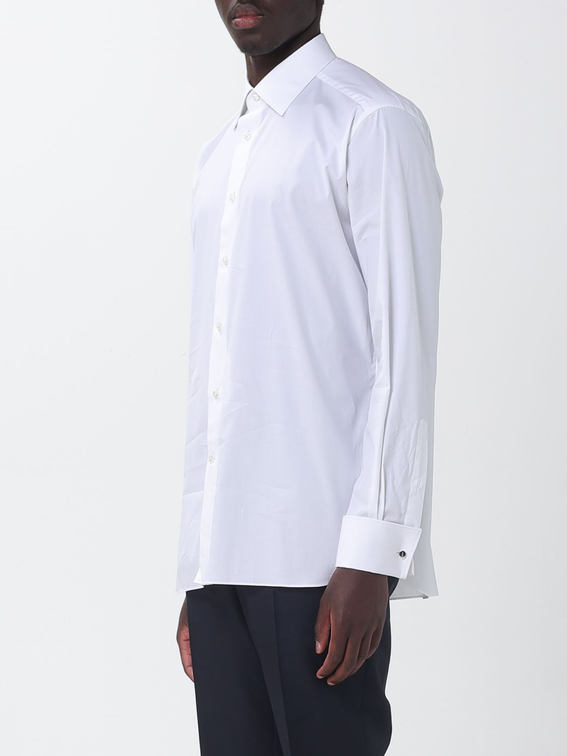 [ZEGNA] Shirts Long Sleeve SS26 9RS4PA304100A3 100