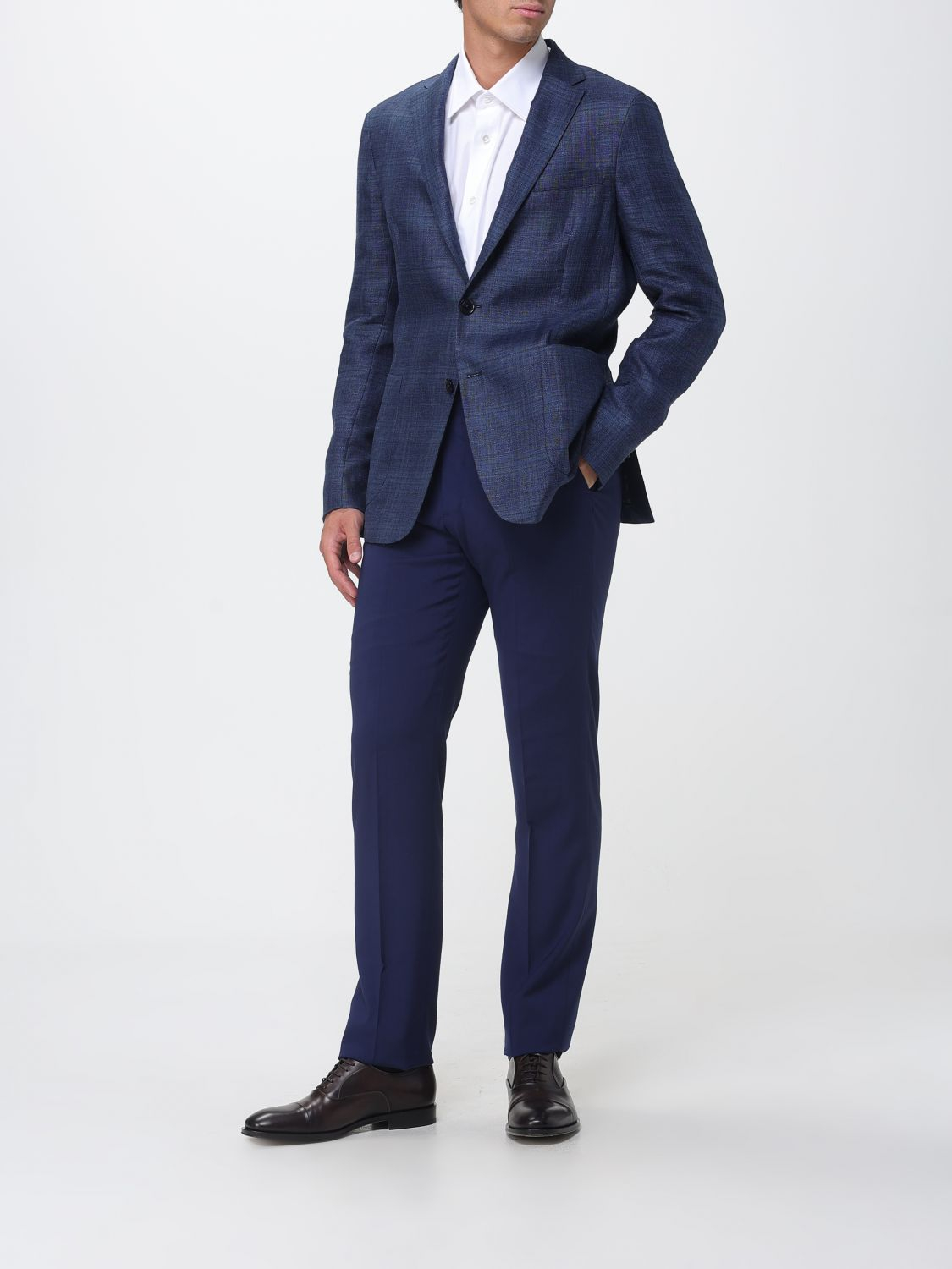 [ZEGNA] Shirts Long Sleeve SS26 9RS4PA303901A3 100