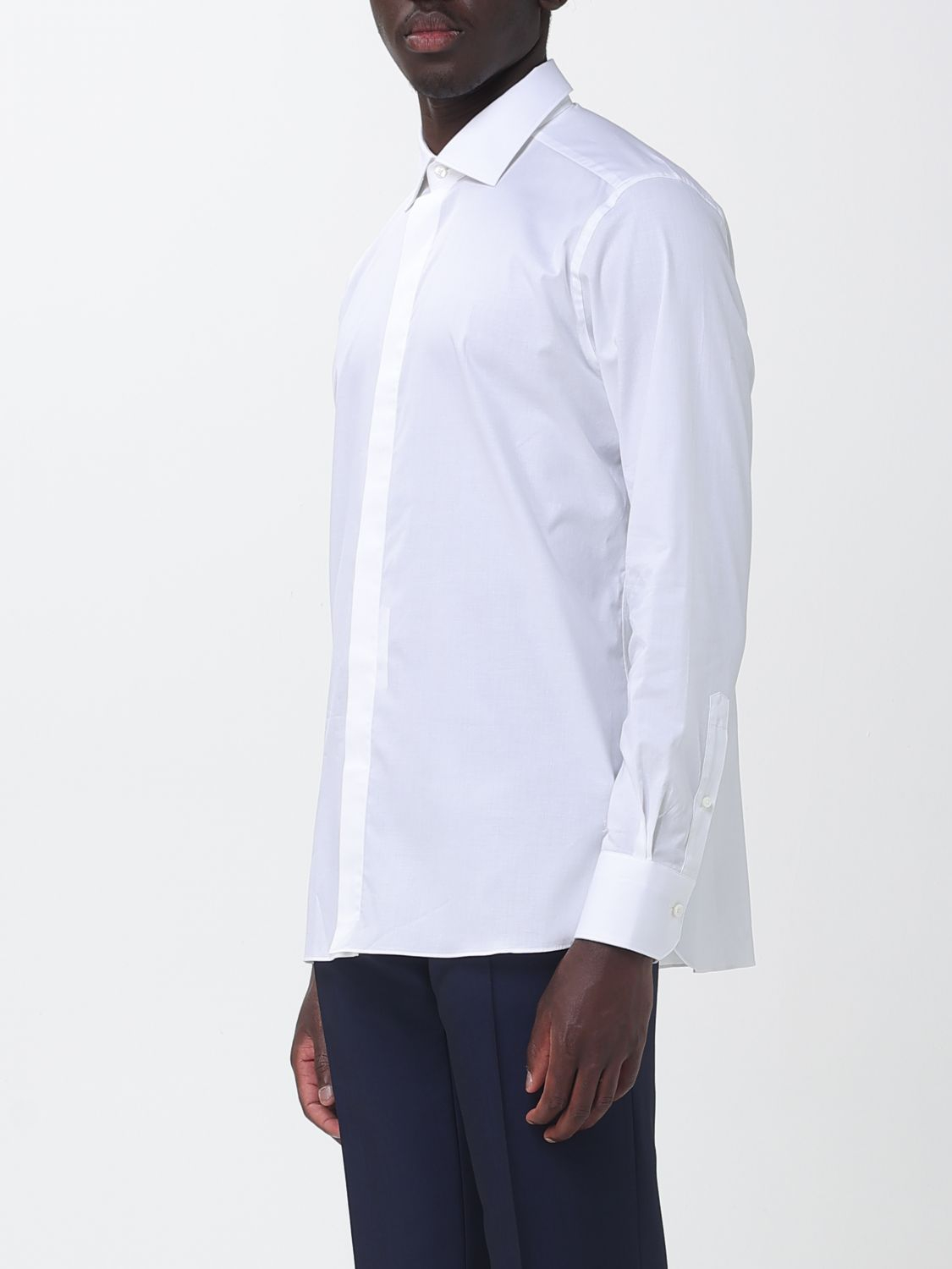 [ZEGNA] Shirts Long Sleeve SS26 9MFCMT301350A3 100