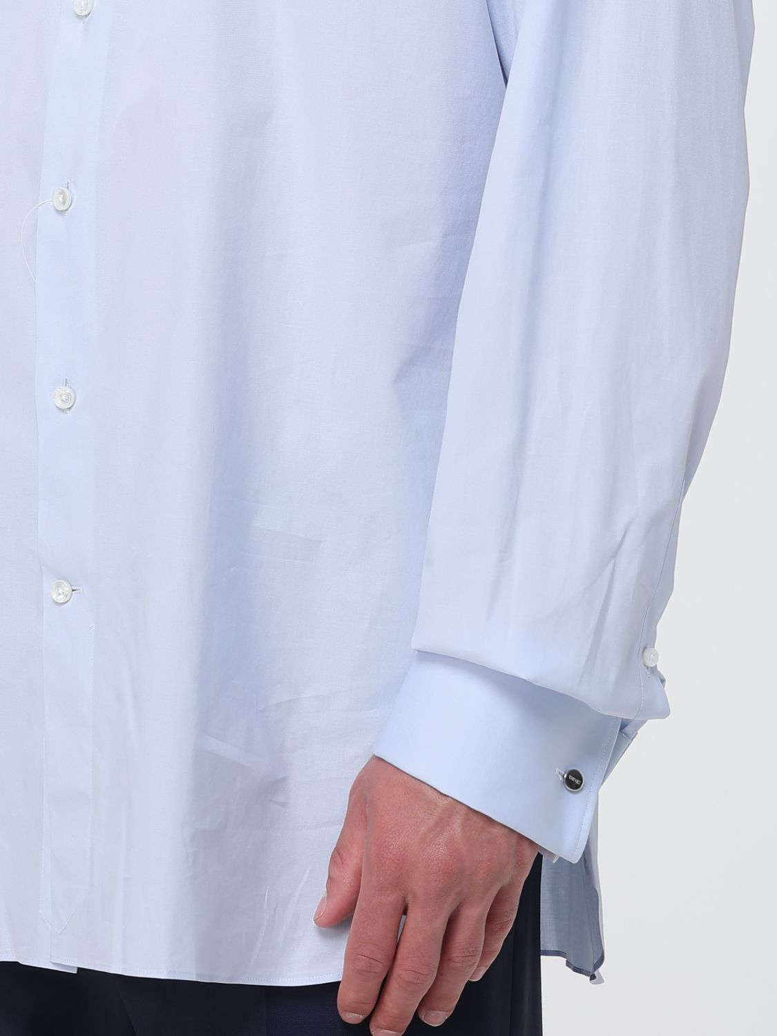 [ZEGNA] Shirts Long Sleeve SS26 9RS4PA304108A3 432
