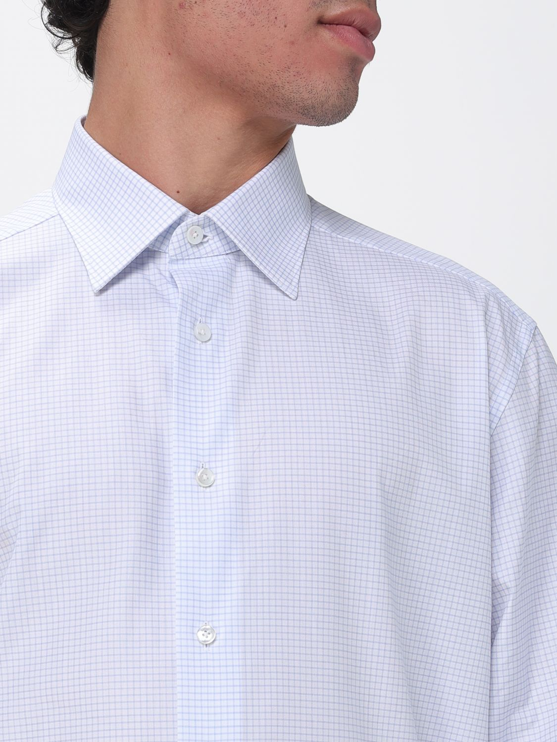 [ZEGNA] Shirts Long Sleeve SS26 9RS4PA301057A3 436