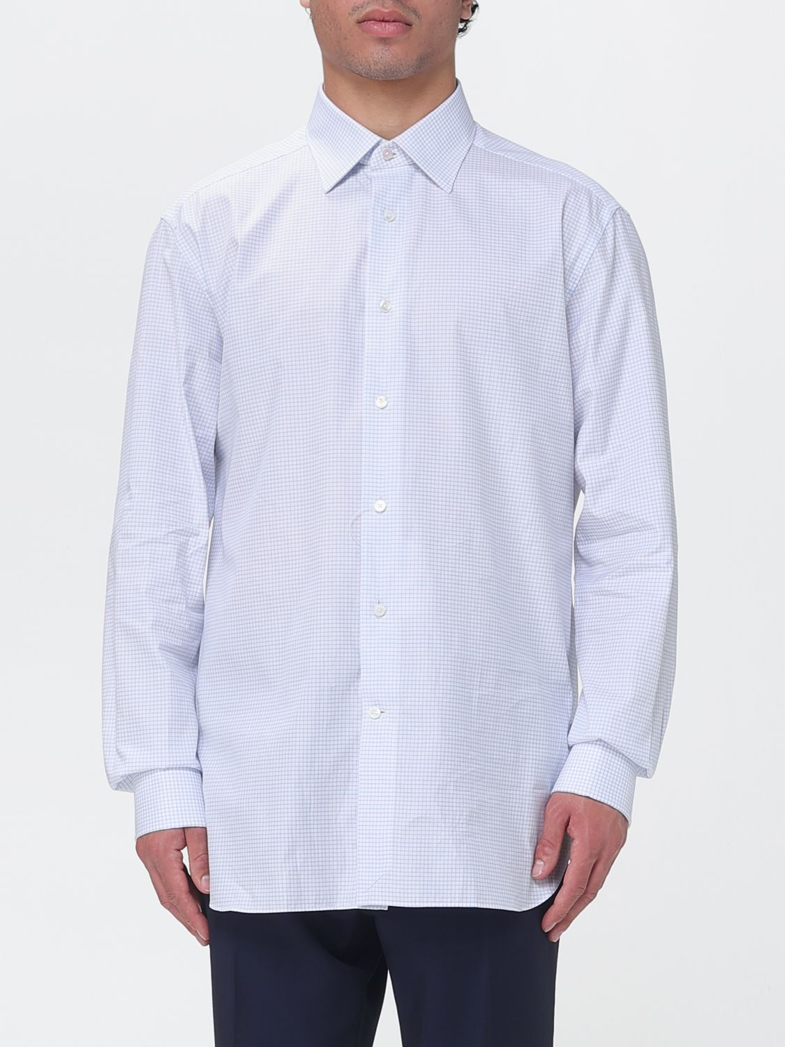 [ZEGNA] Shirts Long Sleeve SS26 9RS4PA301057A3 436