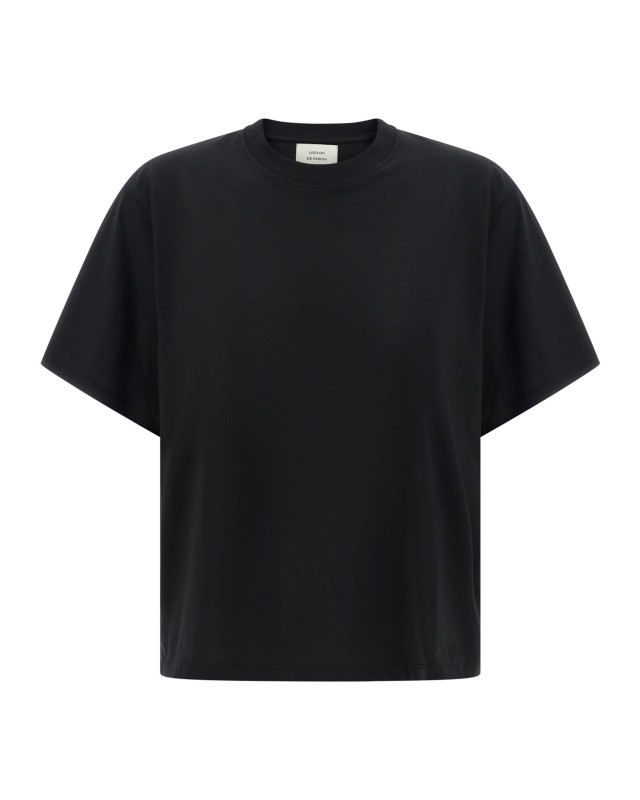 [LouLou De Saison] T-shirts Short Sleeve SS26 TELANTOLDSBLACK