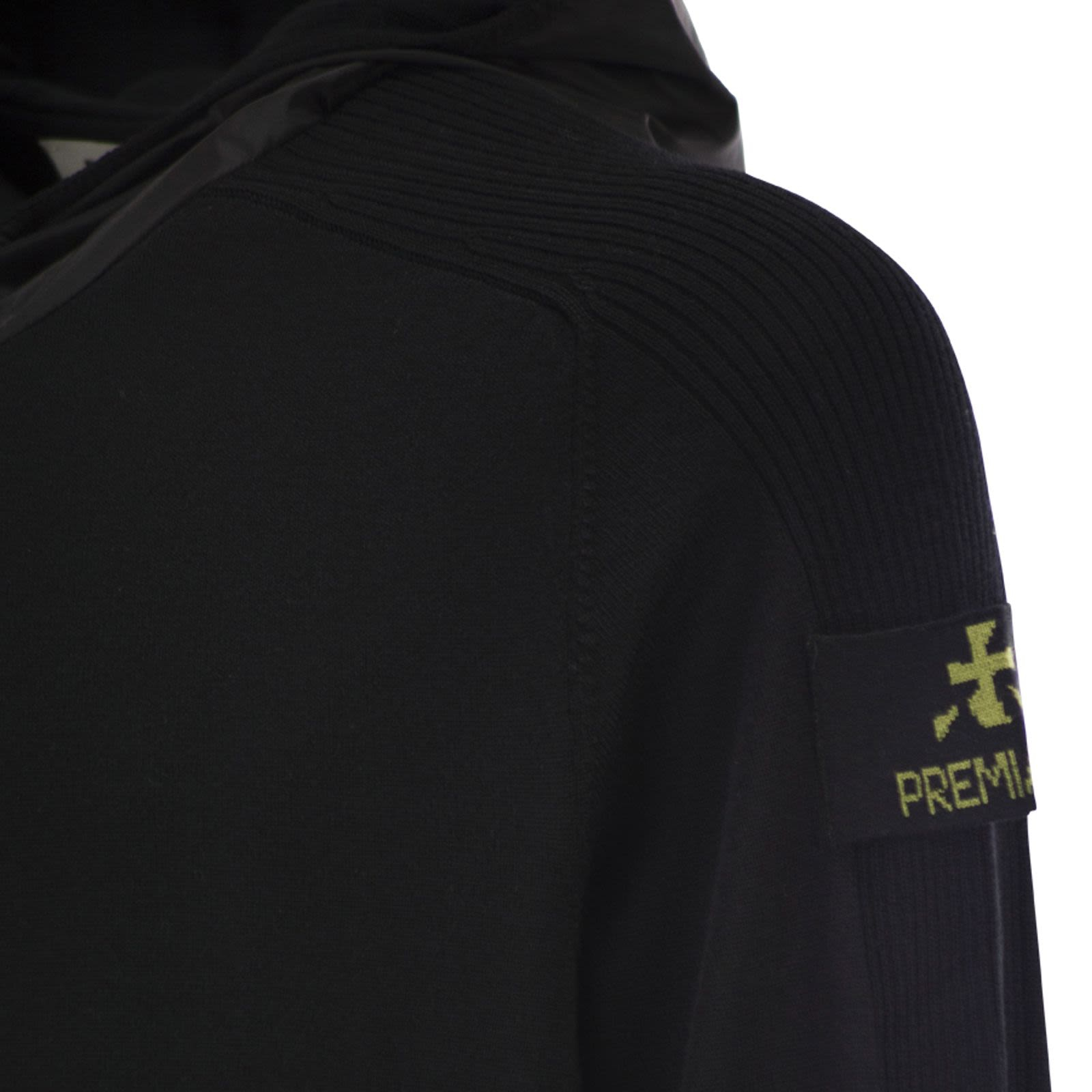 [Premiata] Cardigan FW25 PMG28 BLACK