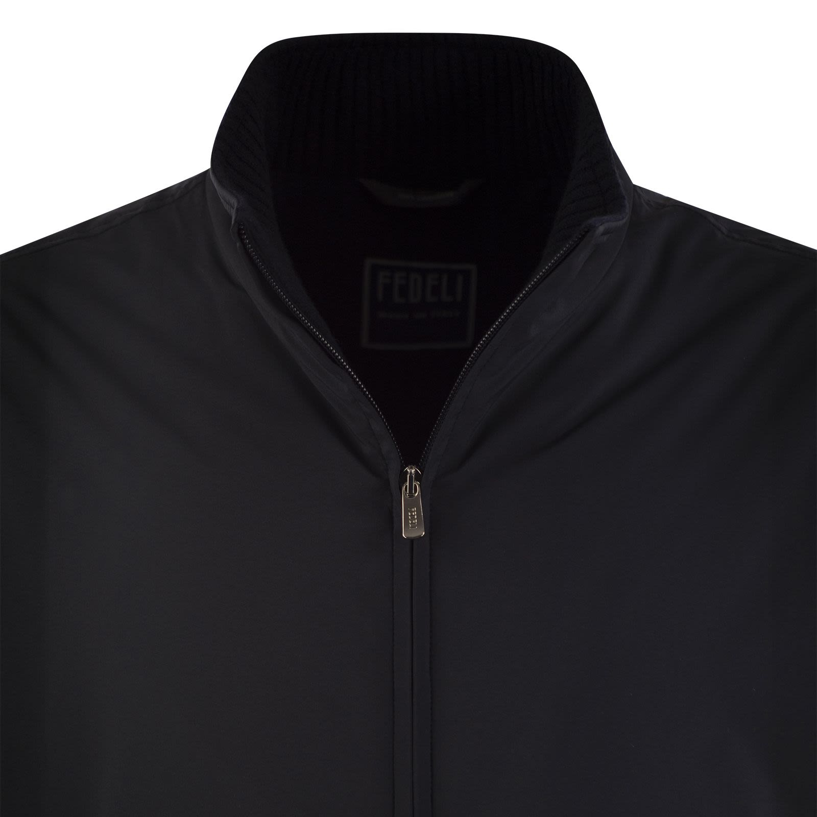 [Fedeli] Bomber Jacket FW24 7UI00205 28/BLUE SCURO