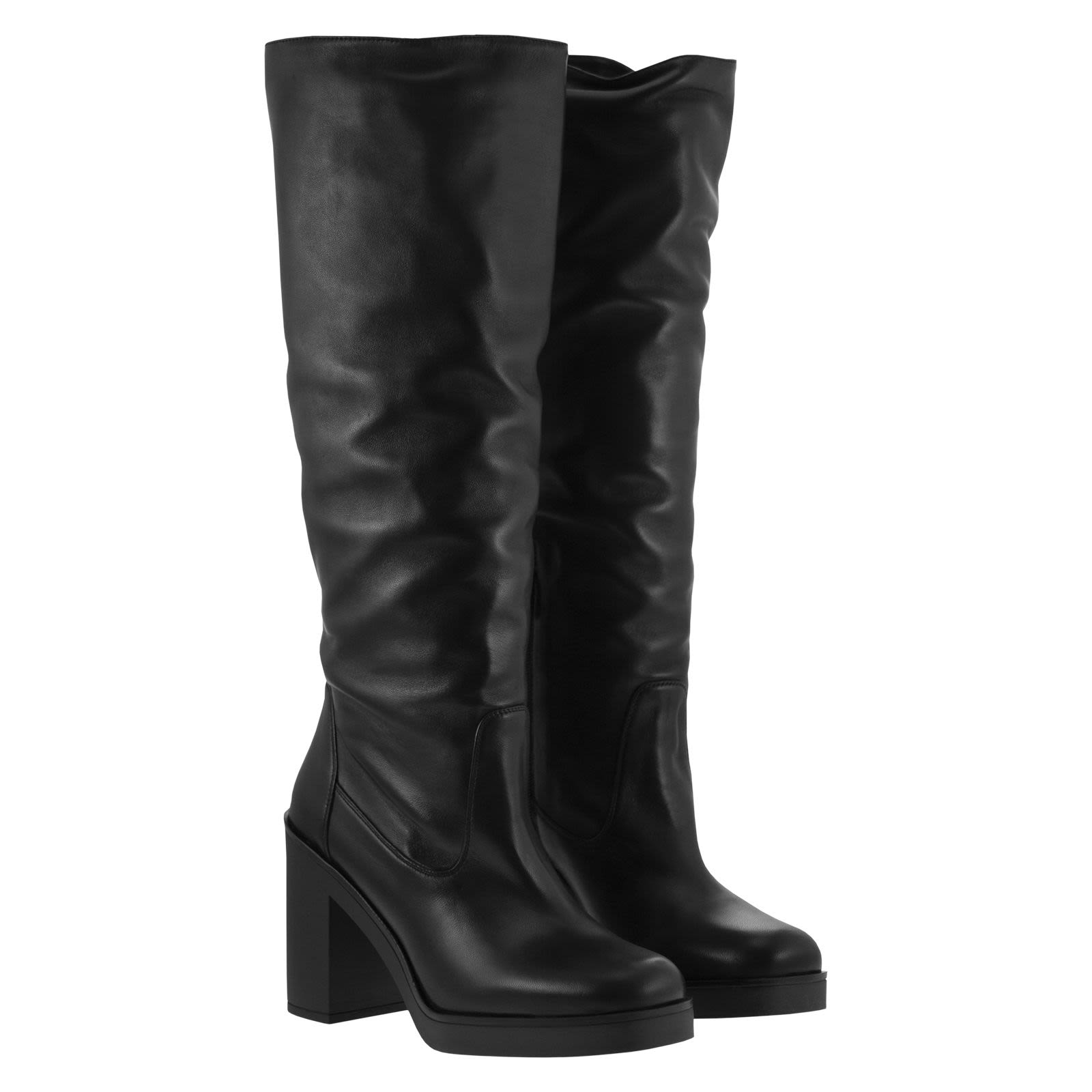 [Stuart Weitzman] Long Boots FW24 SJ290 DSN BLK