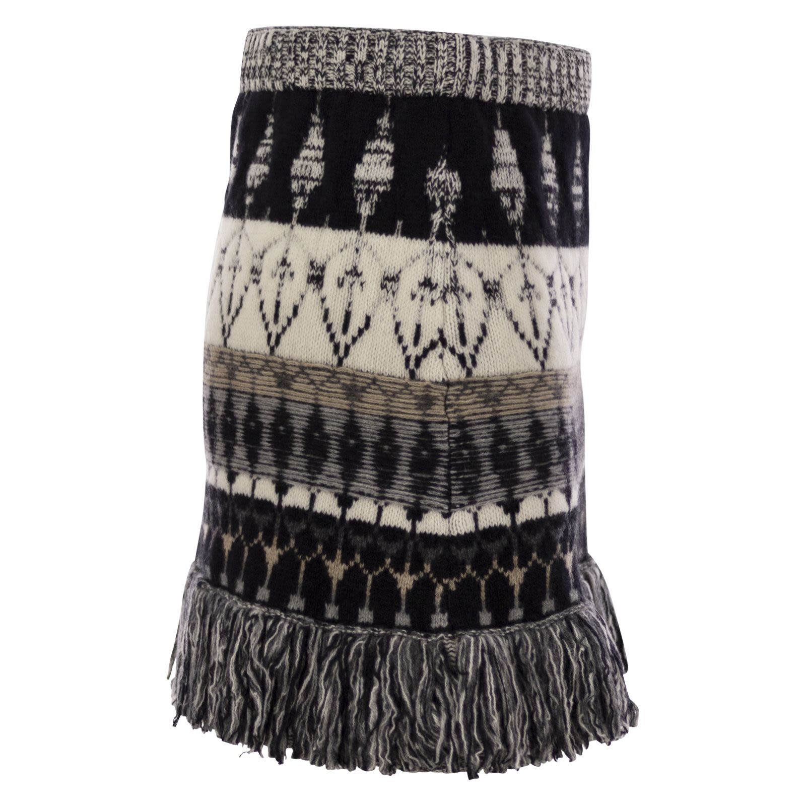 [Vanise] Mini skirt FW24 V31551 BURRO/NERO