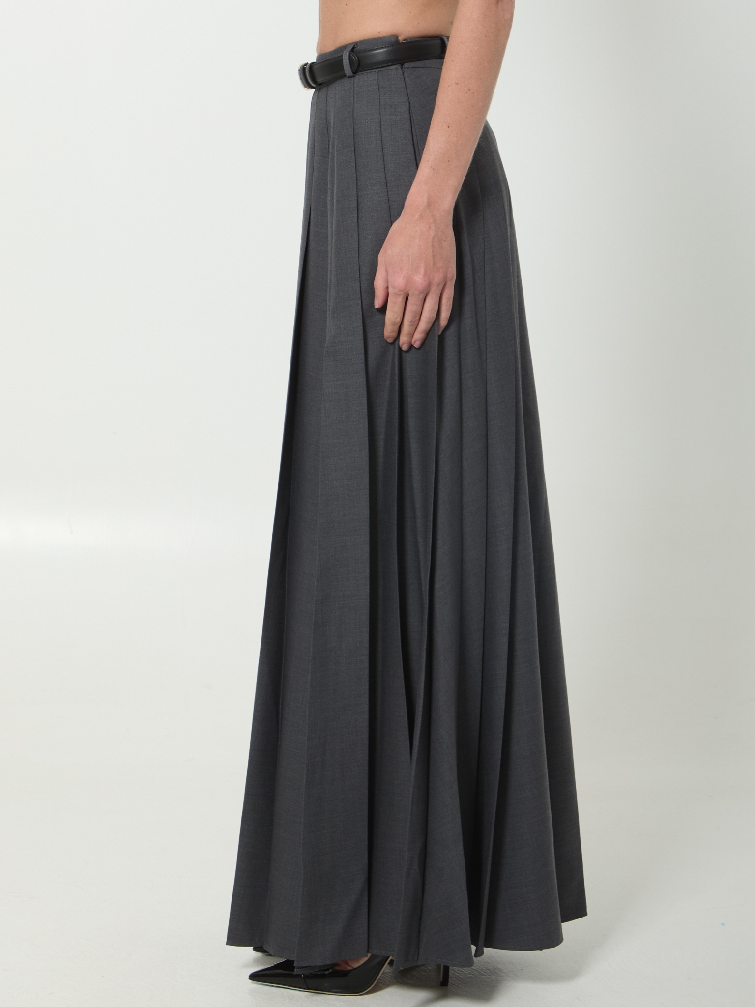 [SELF PORTRAIT] Long skirt FW26 PF26137XSK__GR