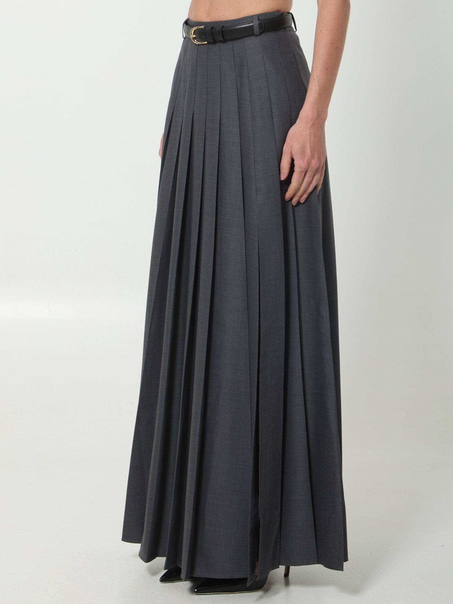 [SELF PORTRAIT] Long skirt FW26 PF26137XSK__GR