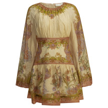 [Zimmermann] Long sleeve dress FW26 5515DSS262CTSF