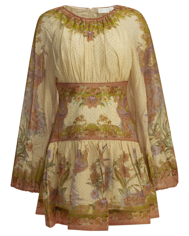 [Zimmermann] Long sleeve dress FW26 5515DSS262CTSF