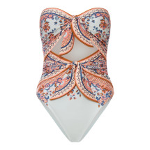 [Zimmermann] Monokini FW26 9142WSS261BLUP FBLUE PAISLEY FLORAL
