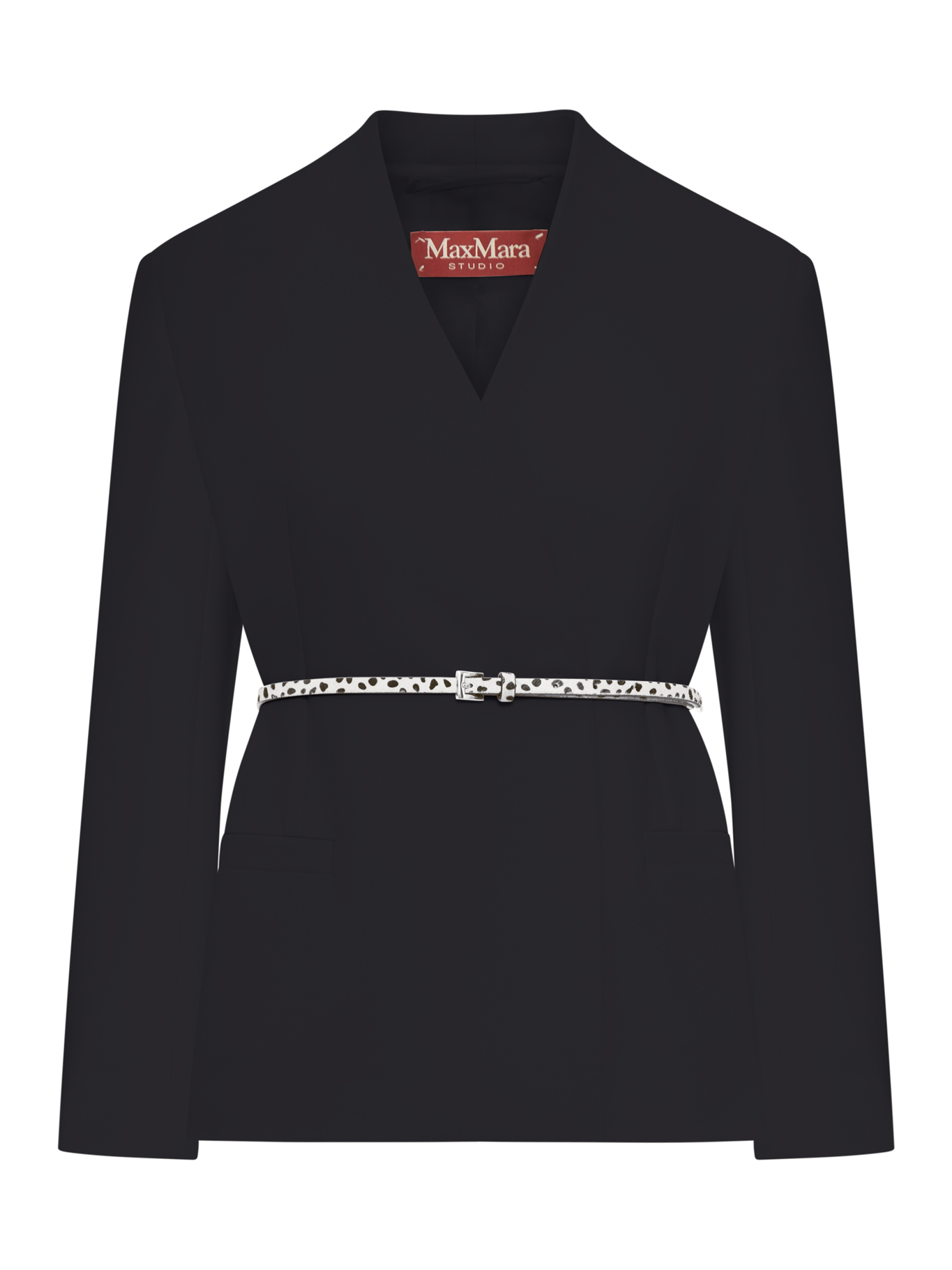 [MAX MARA STUDIO] Jacket SS26 2616041035600001 BLACK