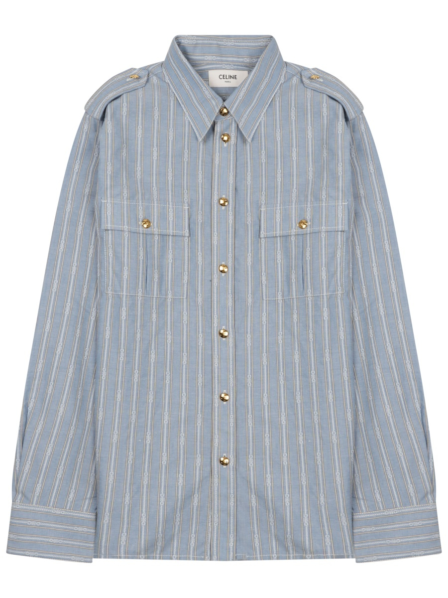 [Celine] Shirts Long Sleeve FW25 RC0620551_07IA