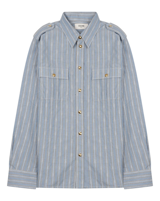 [Celine] Shirts Long Sleeve FW25 RC0620551_07IA