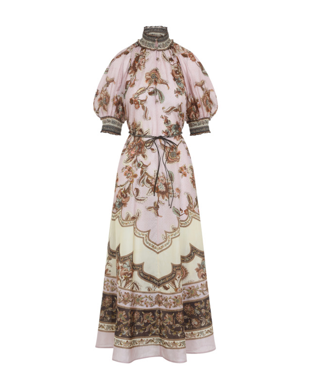 [Zimmermann] Short sleeve dress FW26 8255DSS261