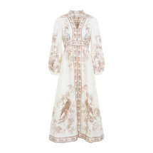 [Zimmermann] Long sleeve dress FW26 3501DSS262