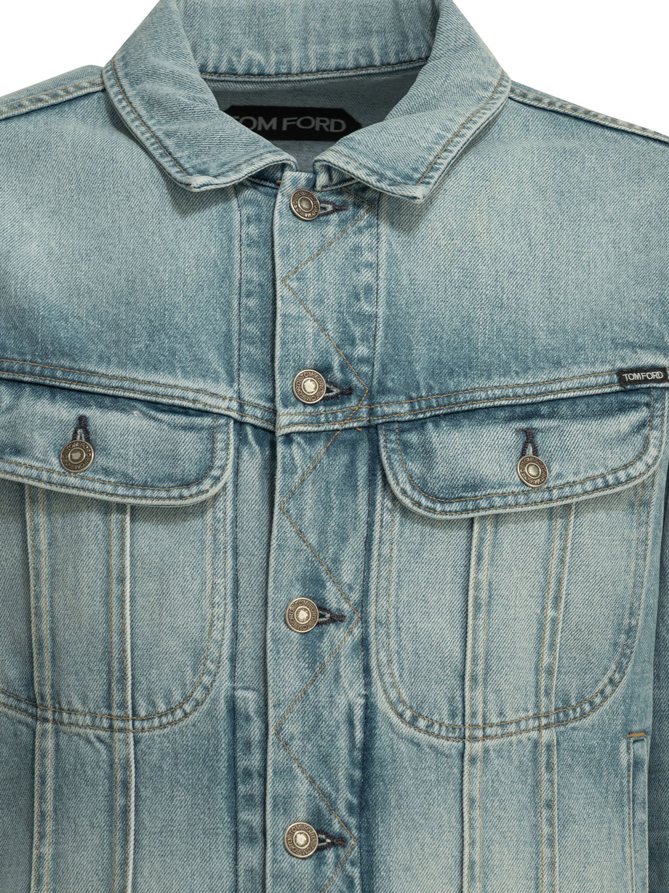 [Tom Ford] Denim jacket SS26 DJI001DMC099UAN