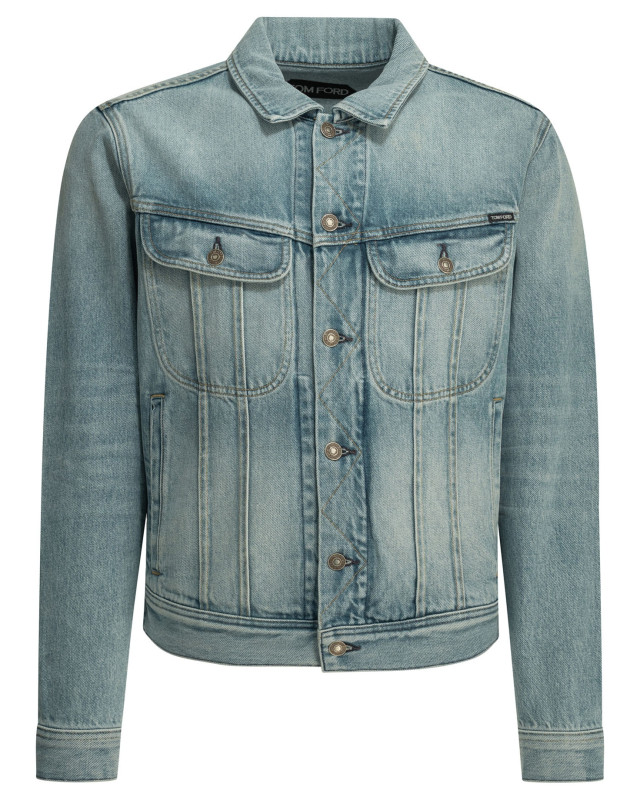 [Tom Ford] Denim jacket SS26 DJI001DMC099UAN