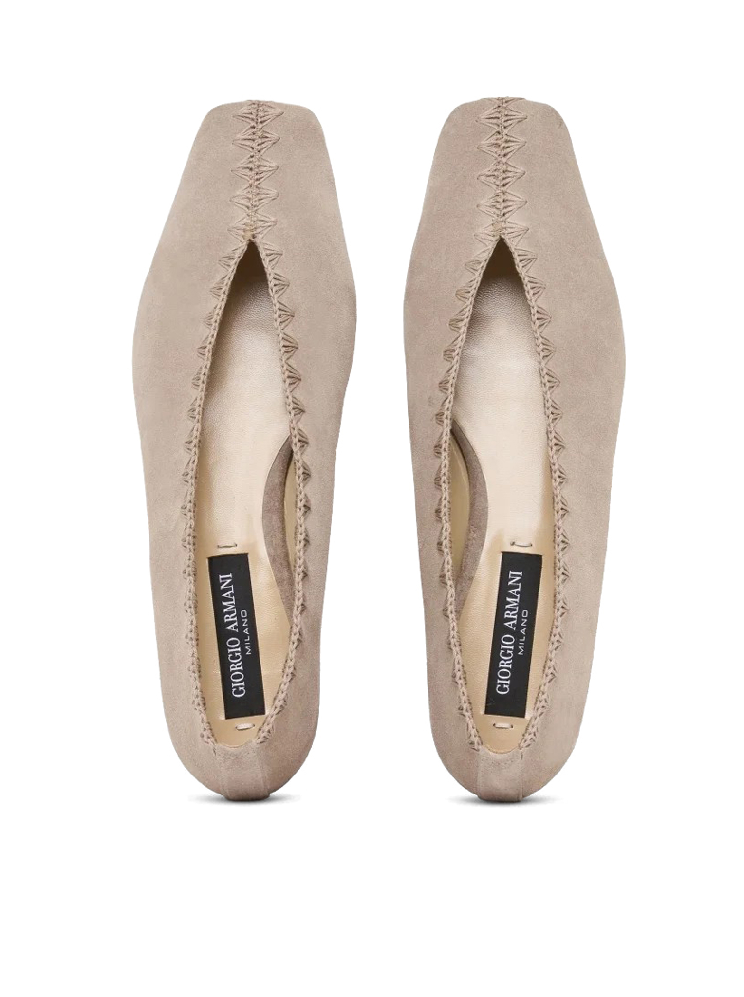[Giorgio Armani] Flat shoes SS26 GW002697AF22977M1057 TAUPE