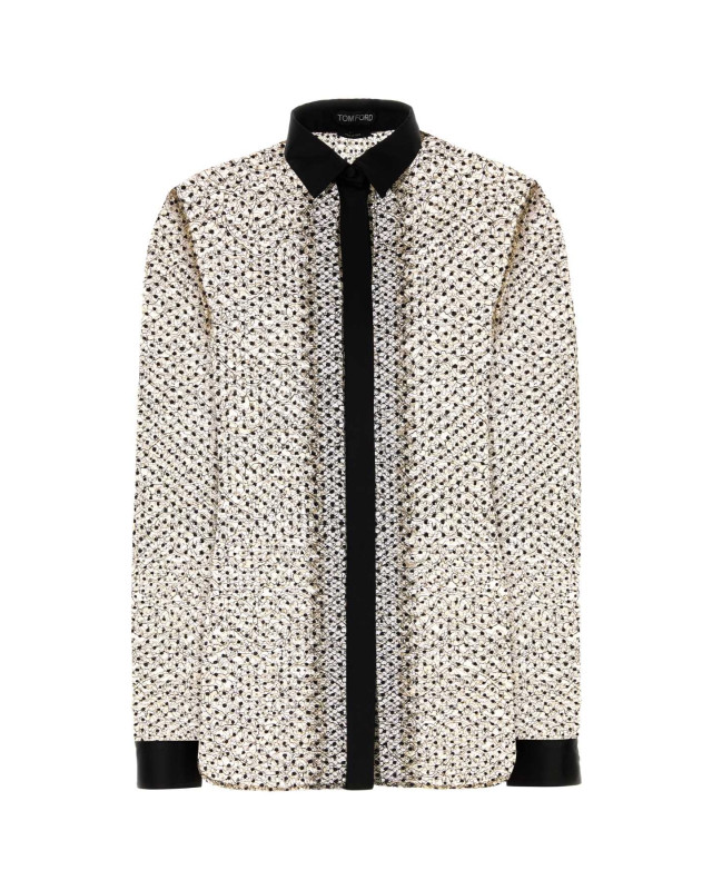 [Tom Ford] Shirts Long Sleeve SS26 CA3349FAX1768 JNC