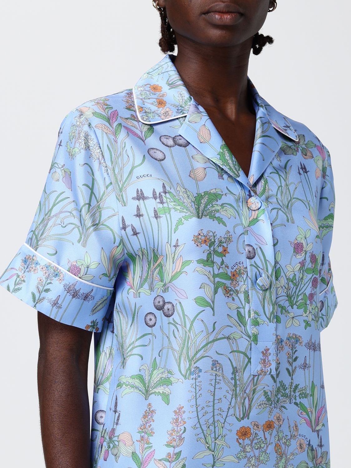 [Gucci] Shirts Short Sleeve SS26 855618ZAULE 4340