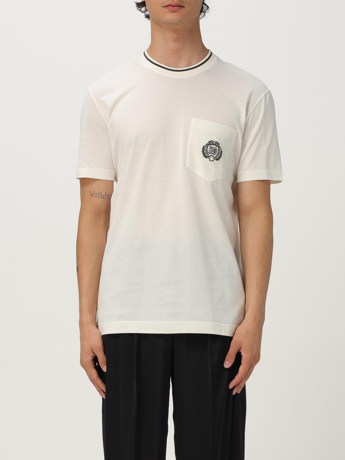 [Dolce & Gabbana] T-shirts Short Sleeve FW25 G8RA2ZFU7EQ W0001