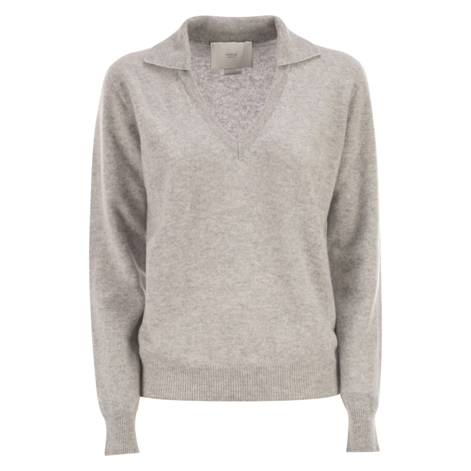 [Vanise] T-shirts Long Sleeve FW25 V54623 GRIGIO MEDIO