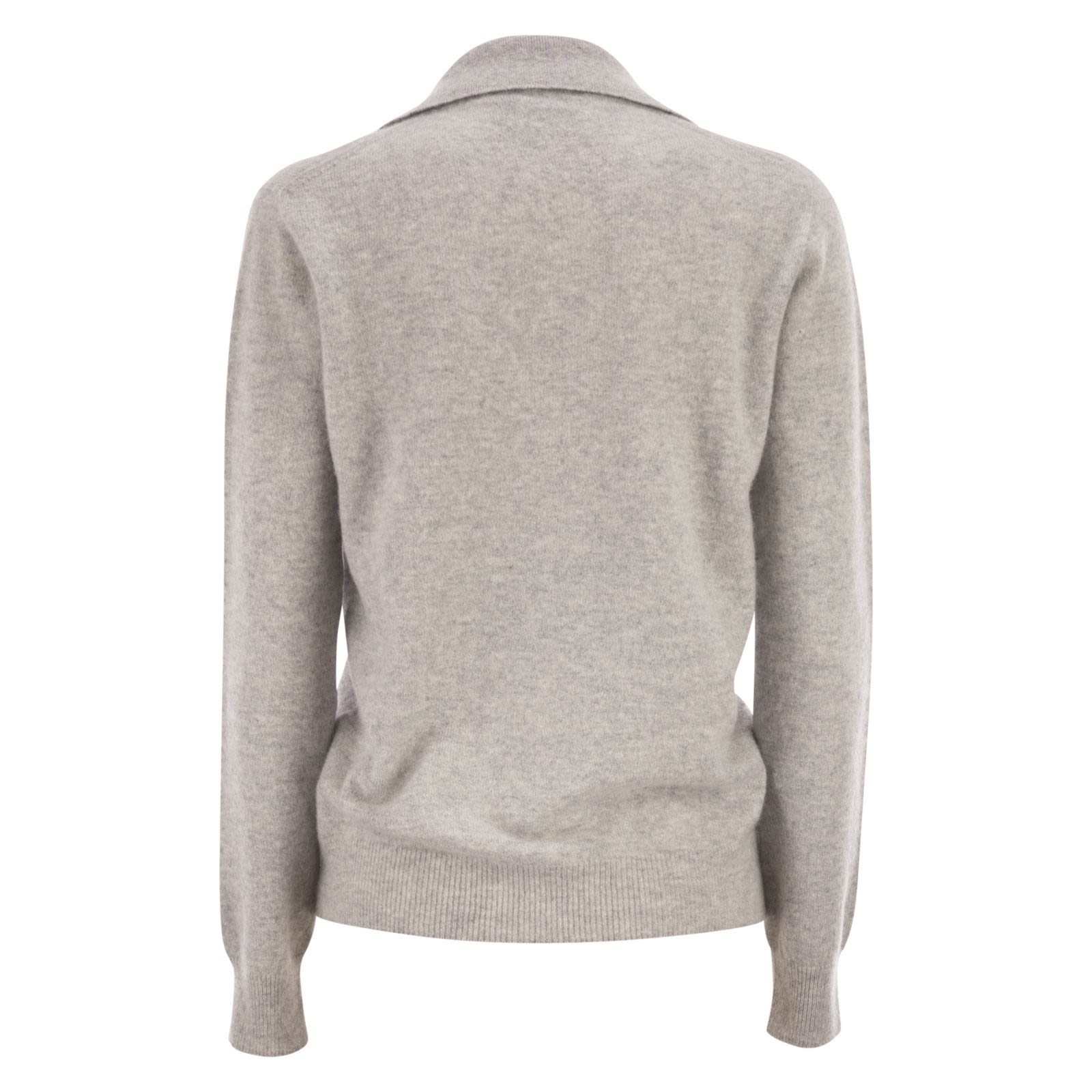 [Vanise] T-shirts Long Sleeve FW25 V54623 GRIGIO MEDIO