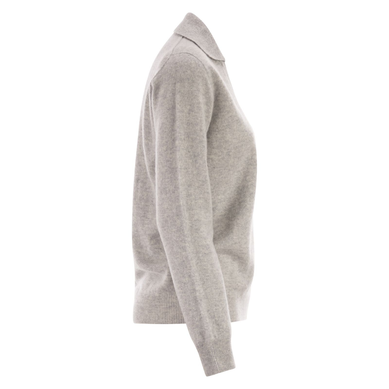[Vanise] T-shirts Long Sleeve FW25 V54623 GRIGIO MEDIO