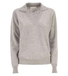 [Vanise] T-shirts Long Sleeve FW25 V54623 GRIGIO MEDIO