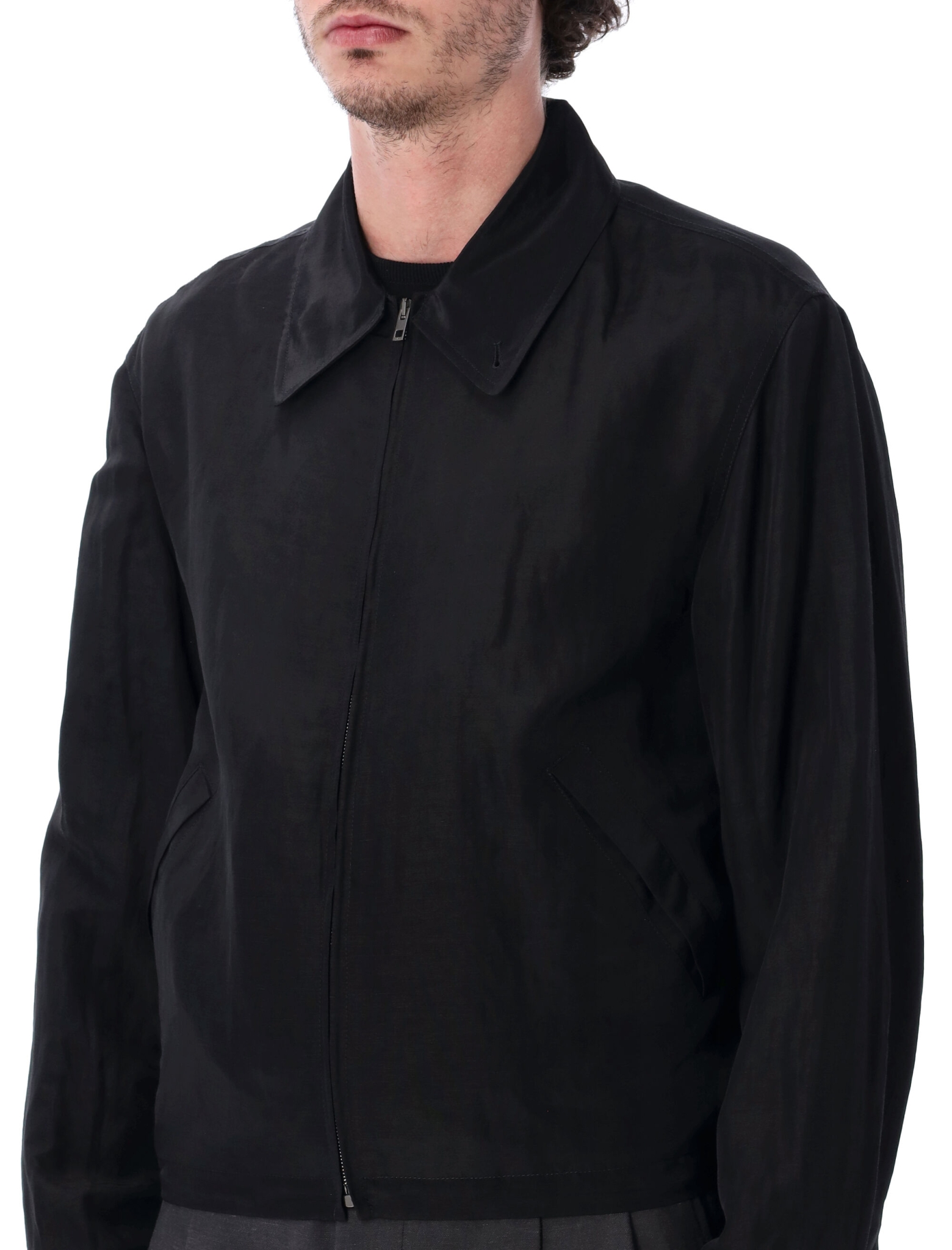 [LEMAIRE] Casual Jacket SS26 OW1231LF1022BK999