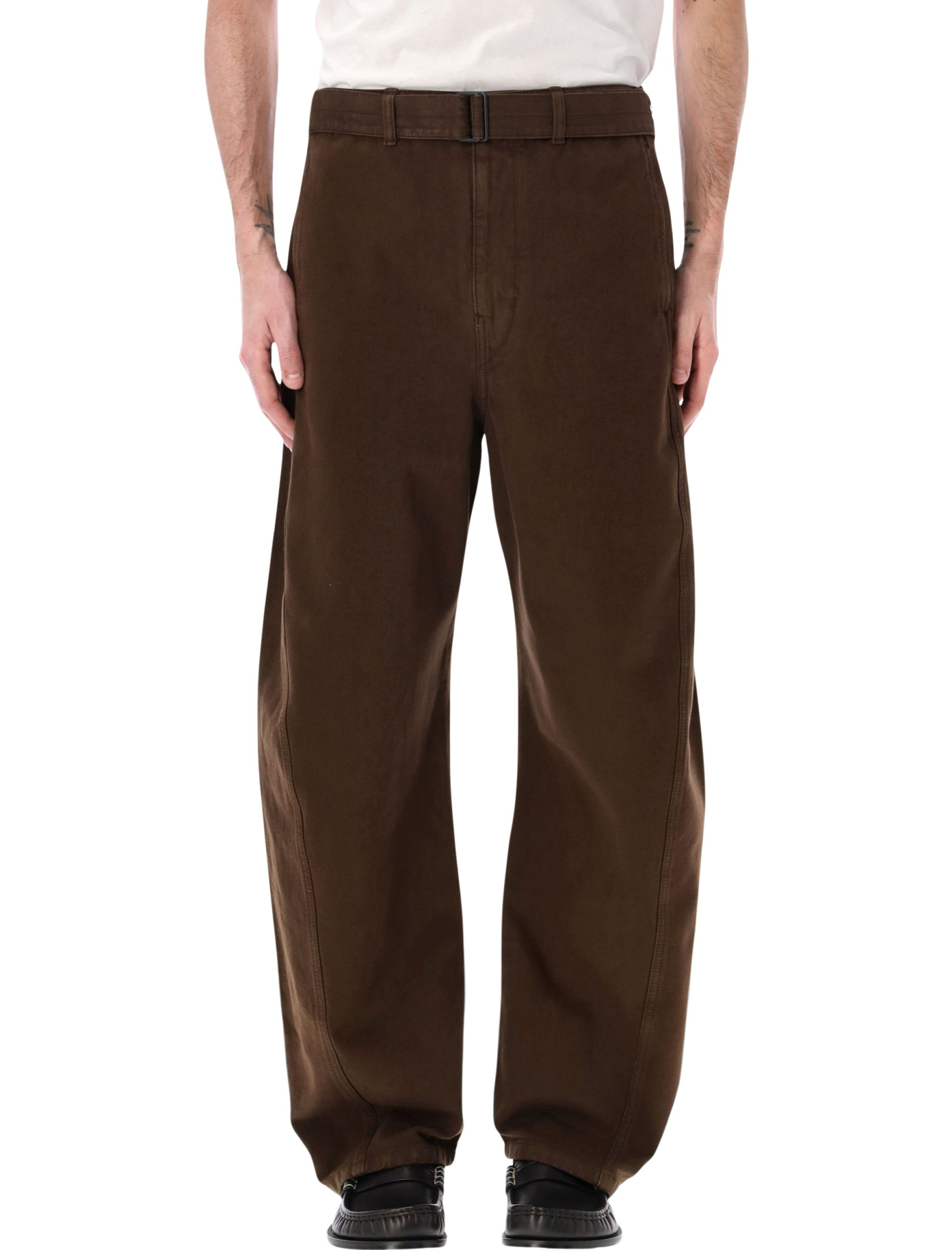 [LEMAIRE] Trousers SS26 PA326LD1068BR423